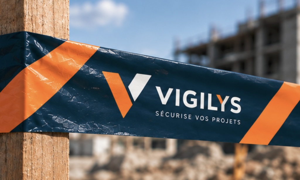 Rubalise professionnelle aux couleurs VIGILYS